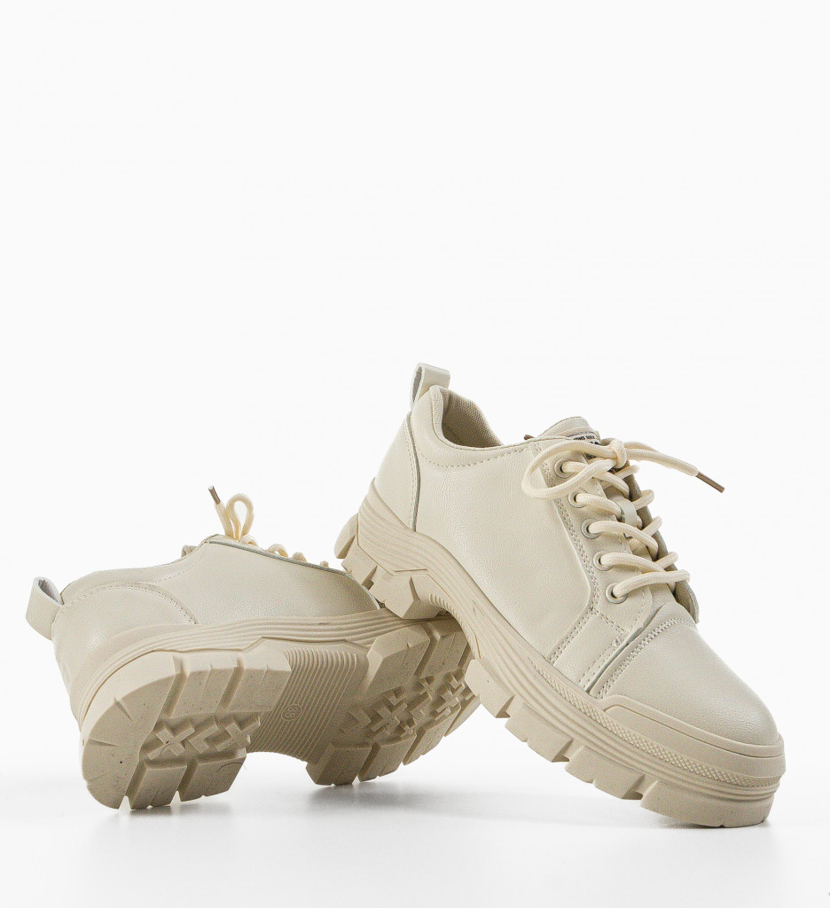 Pantofi Casual Tillie Bej - Confort Asigurat