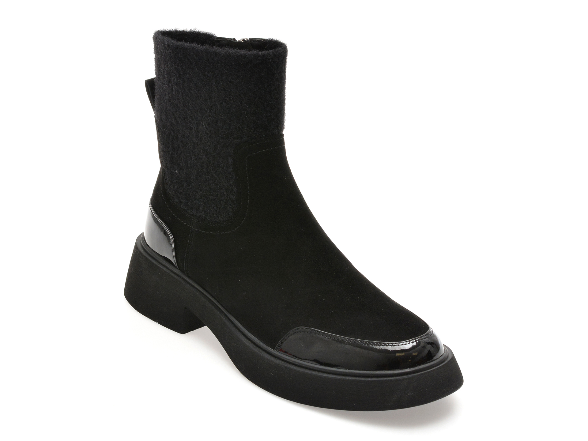 Ghete Gryxx Negre Piele Intorsă Eleganță