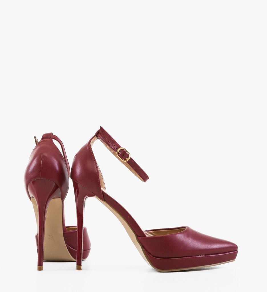 Pantofi Dama Kamine Grena Eleganți - imagine 3