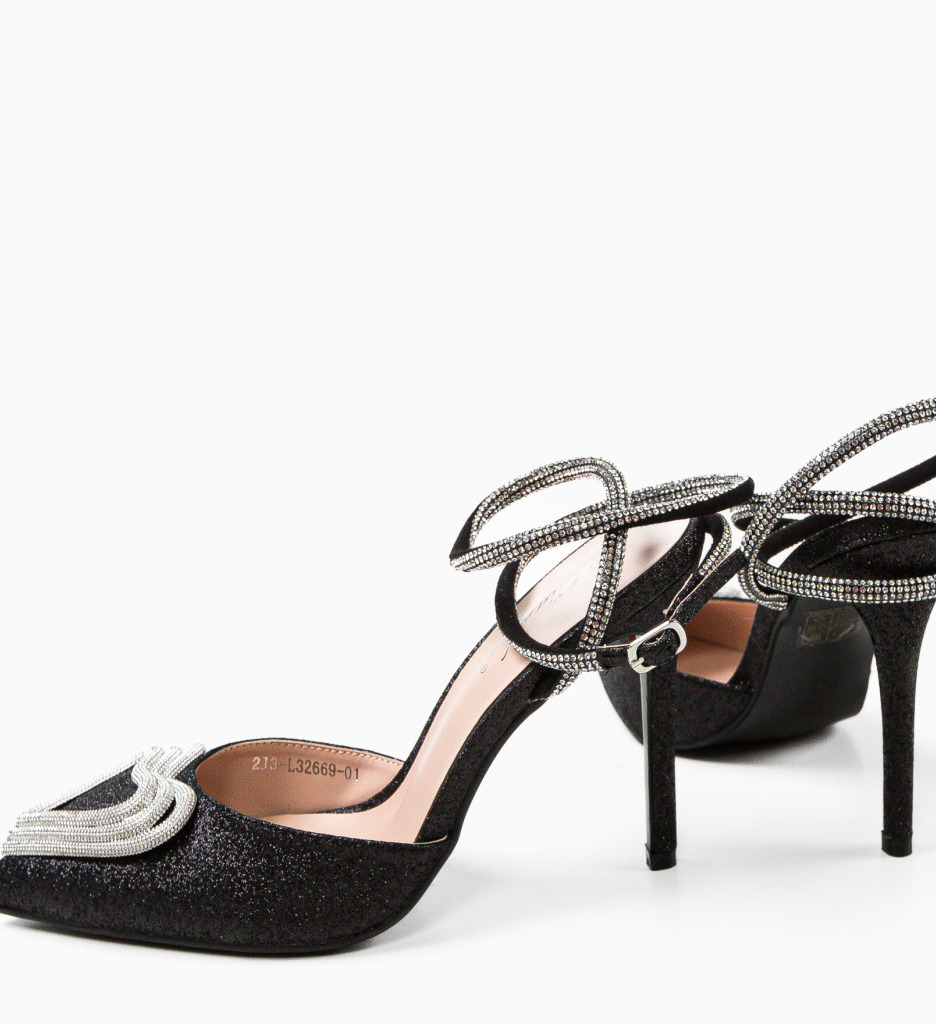 Pantofi Jeuness Negri - Eleganță și Stil - imagine 7