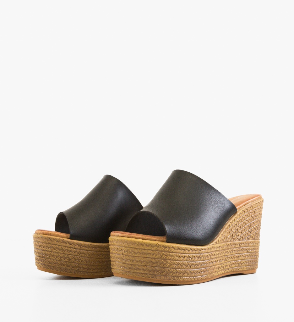 Platforme Dama Lloyd Negre | Eleganta si Inaltime - imagine 4
