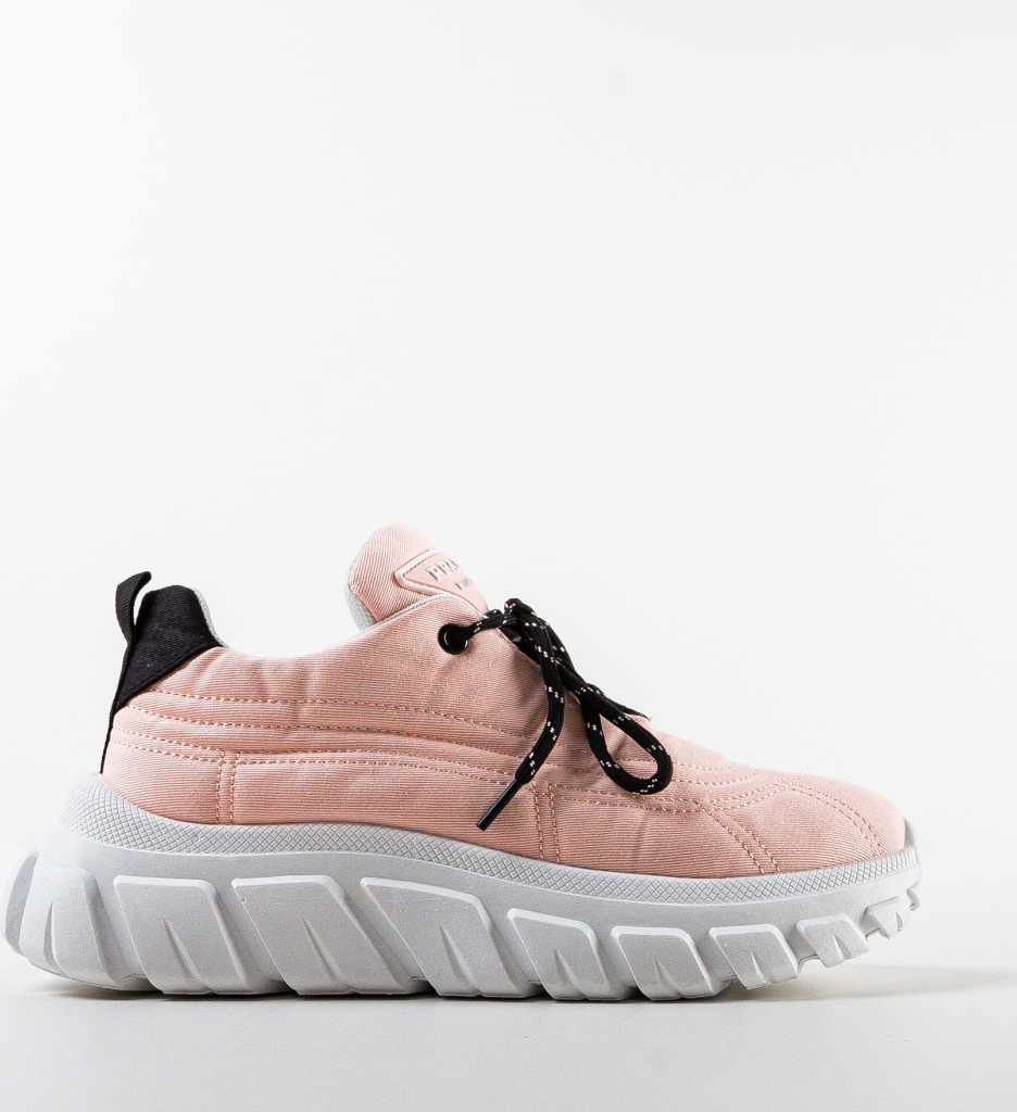 Sneakers Dama Aviana Roz - Confort și Stil - imagine 4