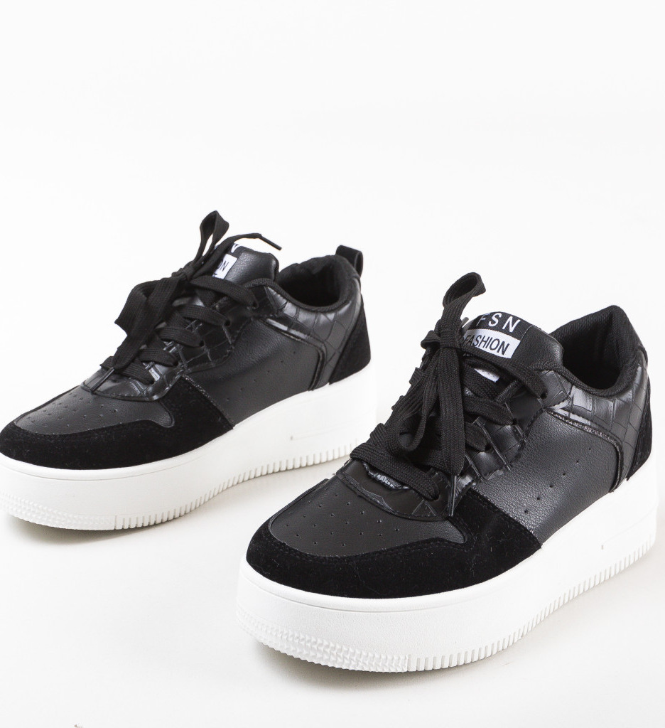 Pantofi Sport Burks Negri - Confort și Stil - imagine 7