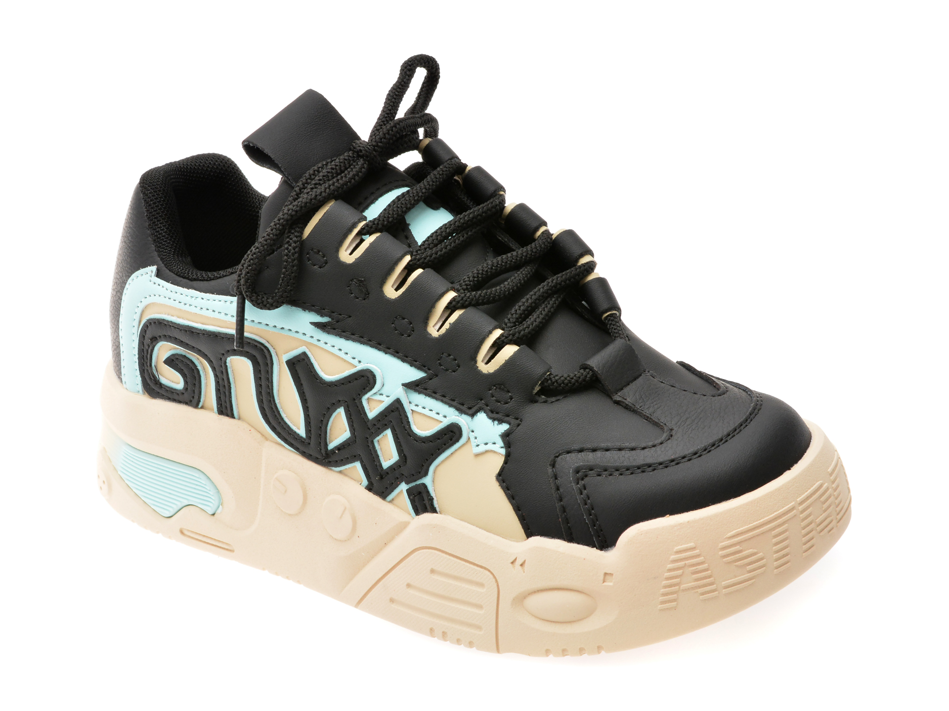 Pantofi Sport Dama Gryxx Piele Naturala Negri
