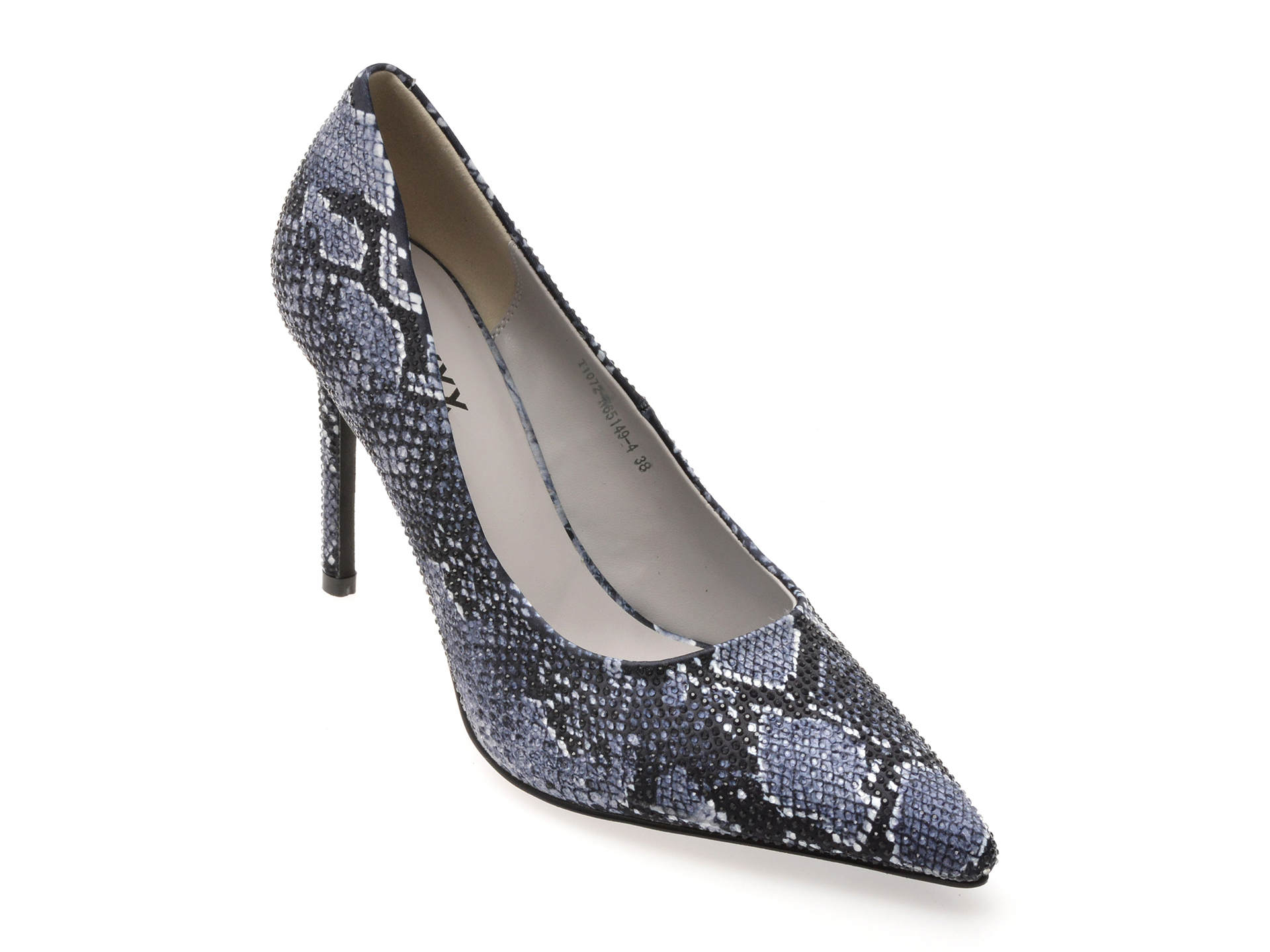 Pantofi eleganti GRYXX albastri slip-on