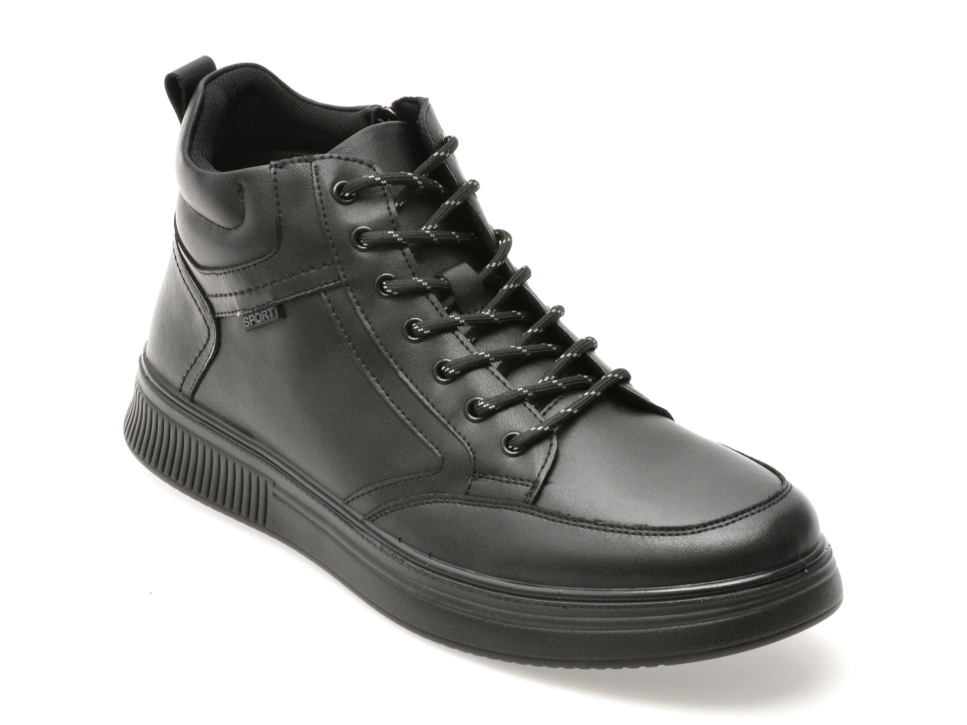 Ghete Bite The Bullet Negre | Piele Naturala