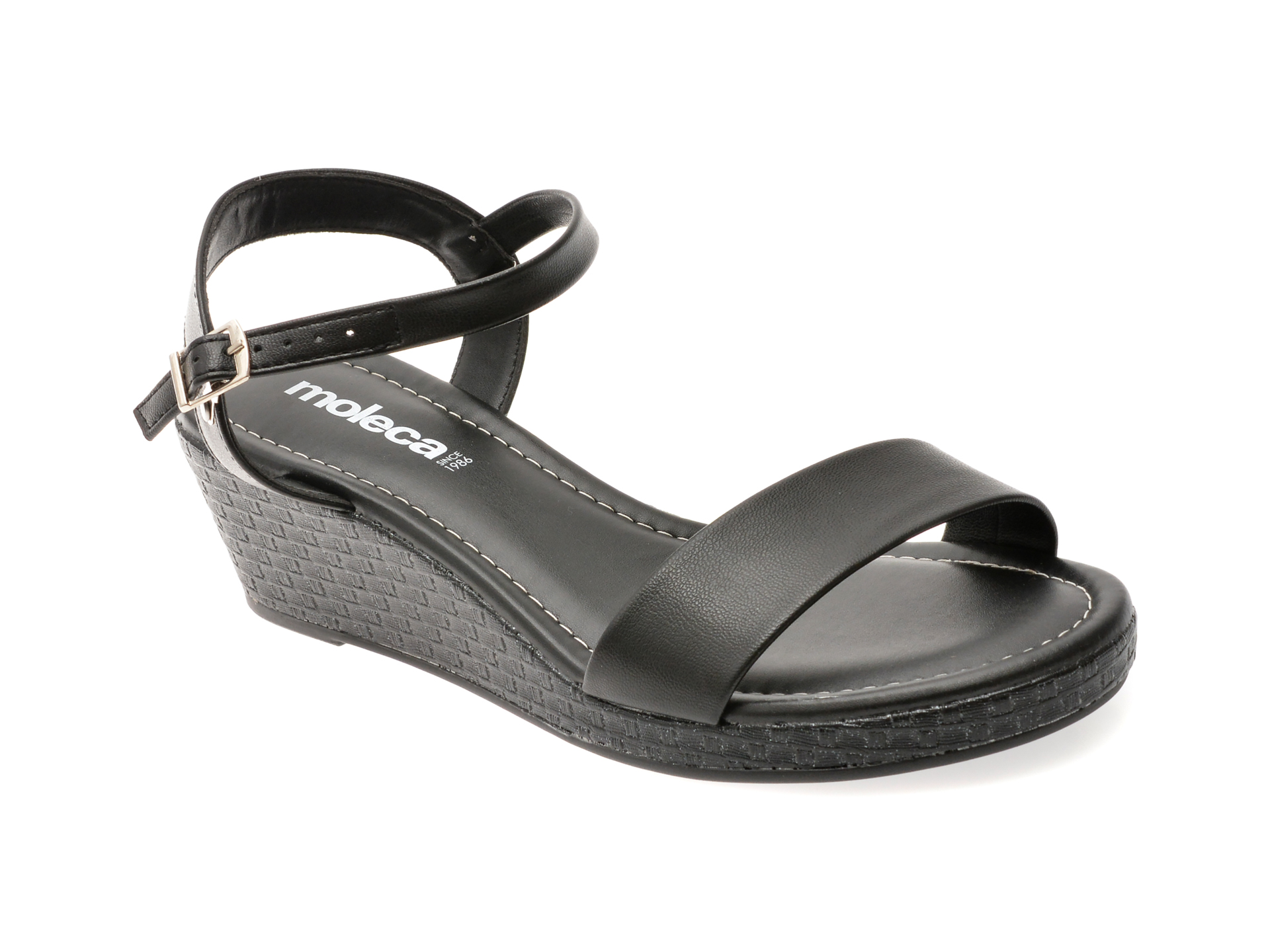 Sandale Moleca Negre | Eleganță și Confort