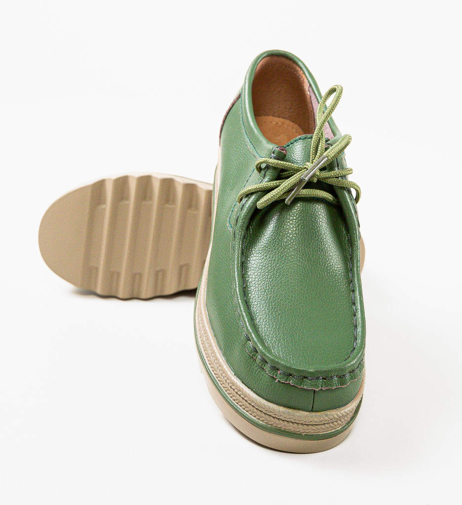 Pantofi Casual Dama Sag Verzi - Confort și Stil - imagine 5