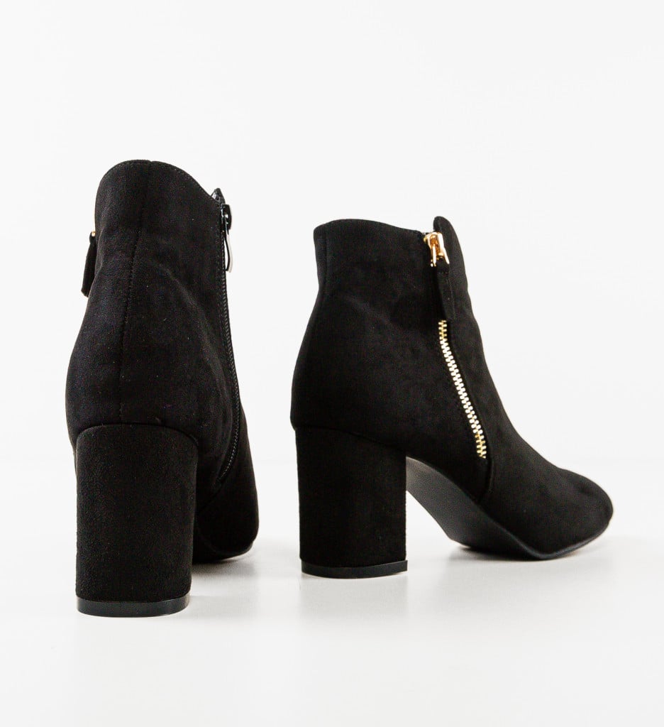 Botine Dama Kaiden Negre - Eleganță și Confort - imagine 11
