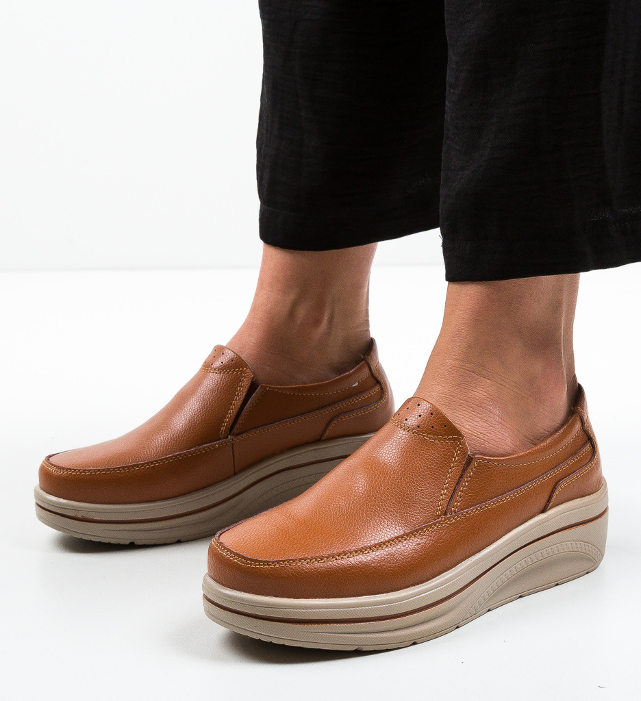 Pantofi Casual Rankin Camel | Stil și Confort - imagine 2