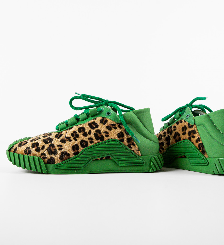 Sneakers Kofta Dama Verzi - Confort și Stil - imagine 9