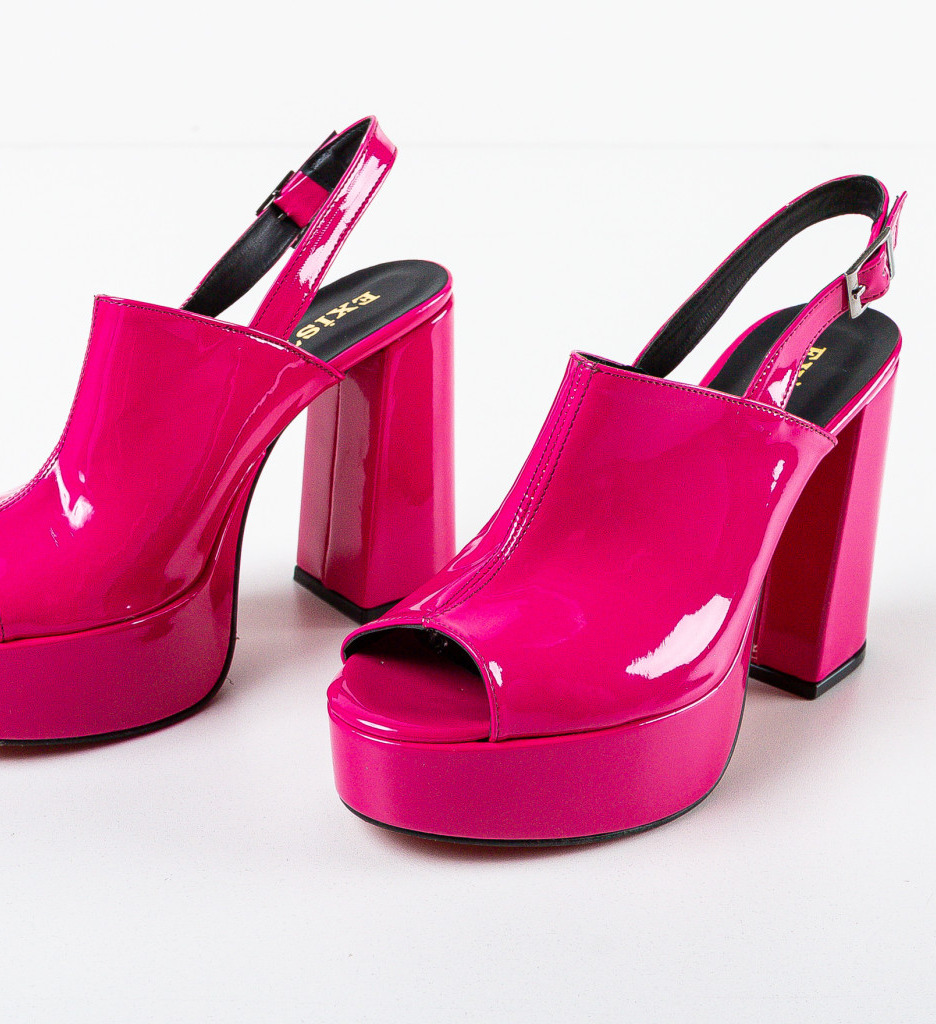 Sandale Niciera Fuchsia - Eleganță și Stil - imagine 6