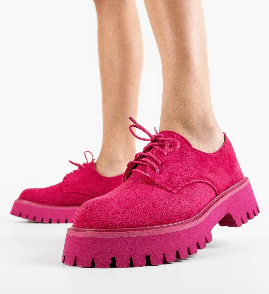 Pantofi Casual Dama Maisie Fuchsia | Stil si Confort