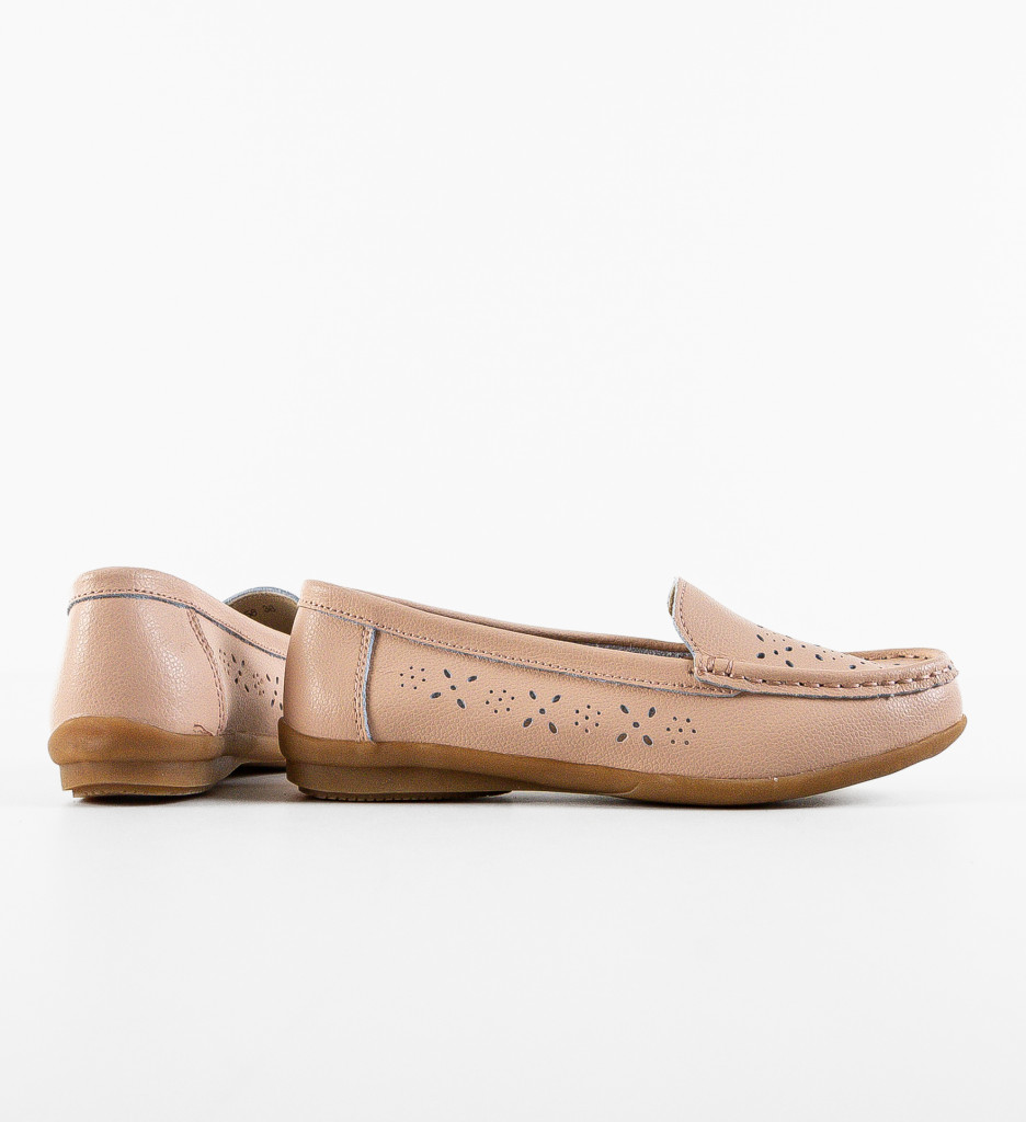 Pantofi Casual Roz Confort - Stil Modern - imagine 3