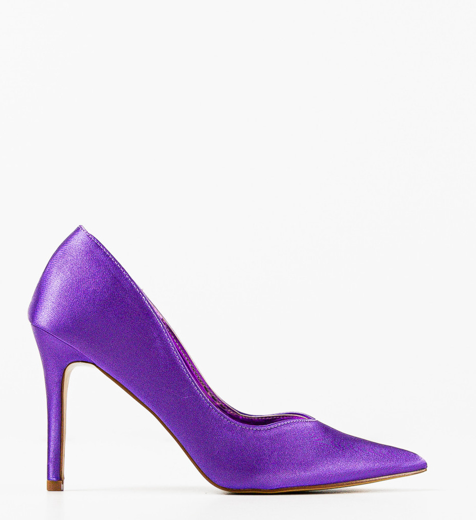 Pantofi cu Toc Mov | Eleganță și Stil Asigurat - imagine 4