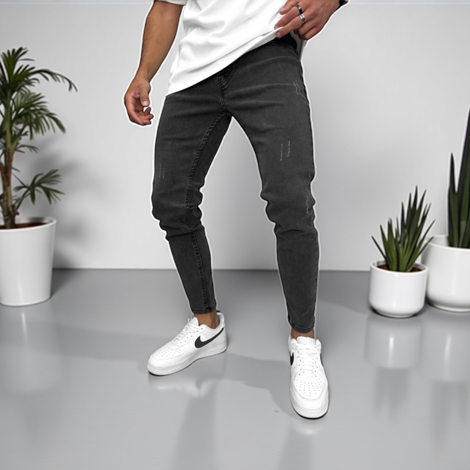 Blugi Bărbați Conici 923 H3-4 | Stil Modern