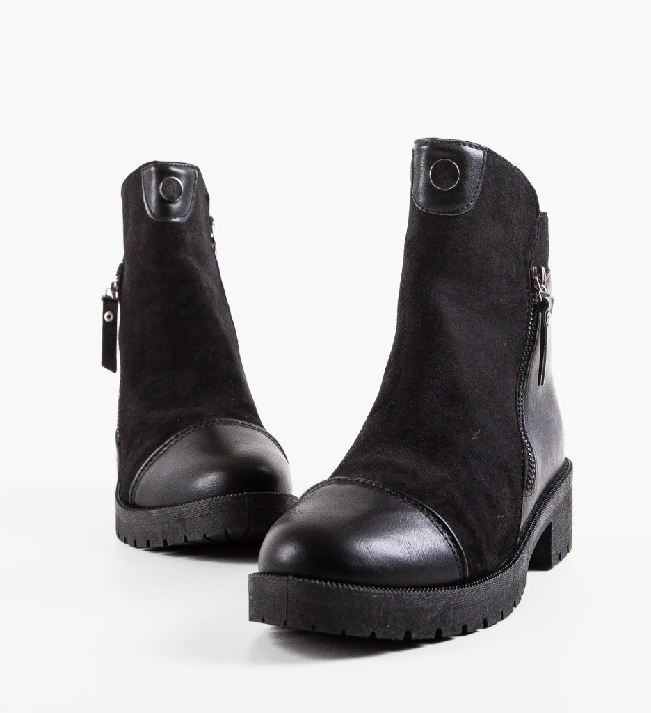 Ghete Dama Hobbs Negre - Eleganță și Confort - imagine 6