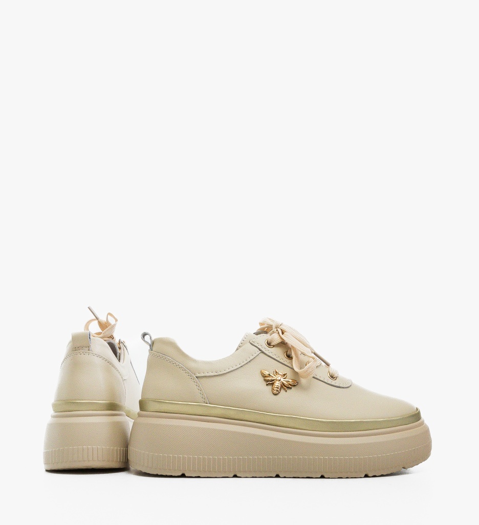 Pantofi Casual Zumzy Bej | Confort și Stil Zilnic - imagine 2