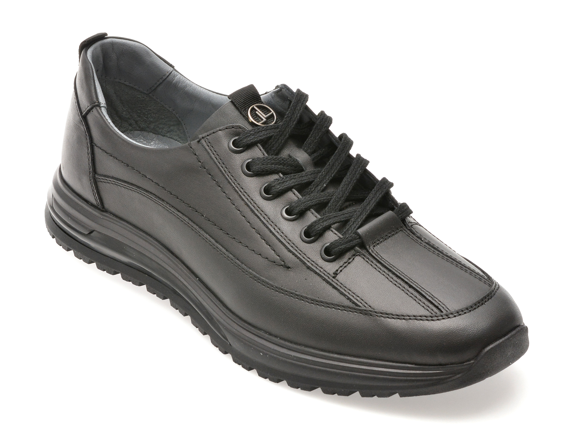 Pantofi Gryxx Negri din Piele Naturală