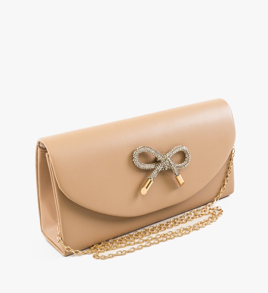 Geanta Plic Byba Nude - Eleganță și Stil - imagine 4