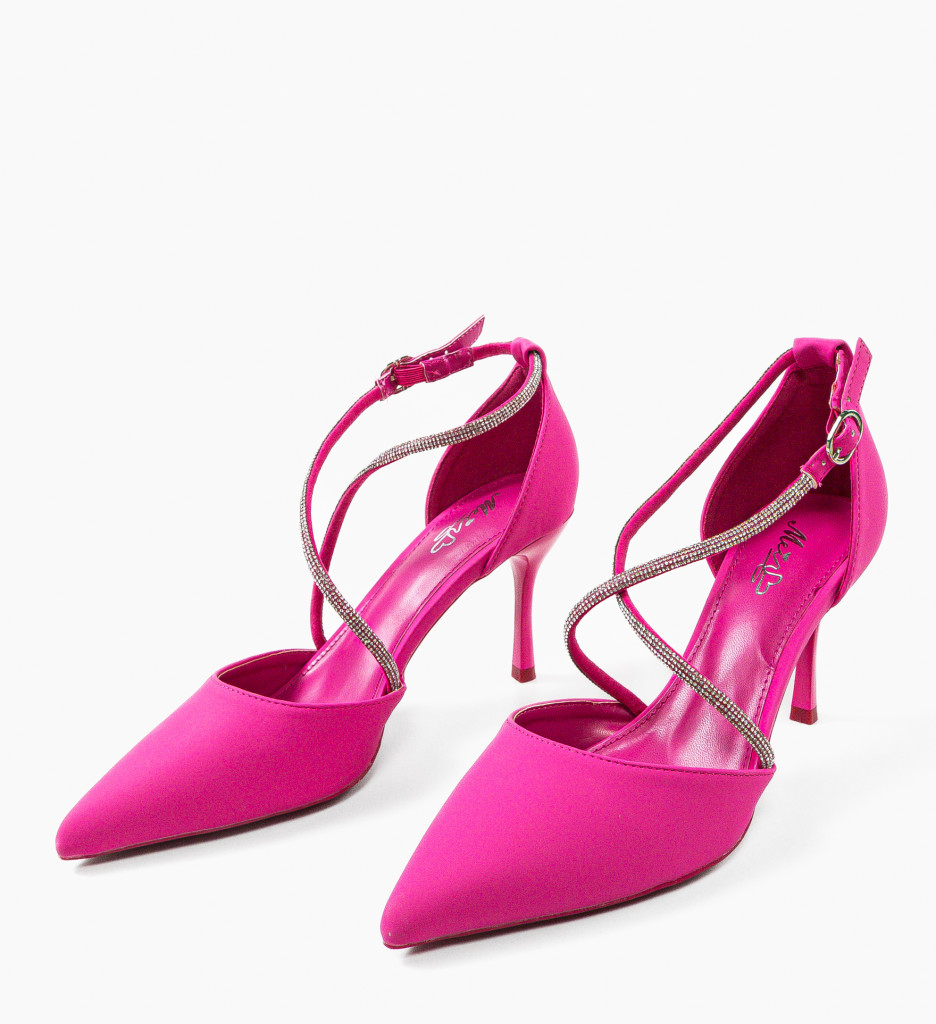 Pantofi Dama Suibne Fuchsia | Toc Elegant și Stil - imagine 7