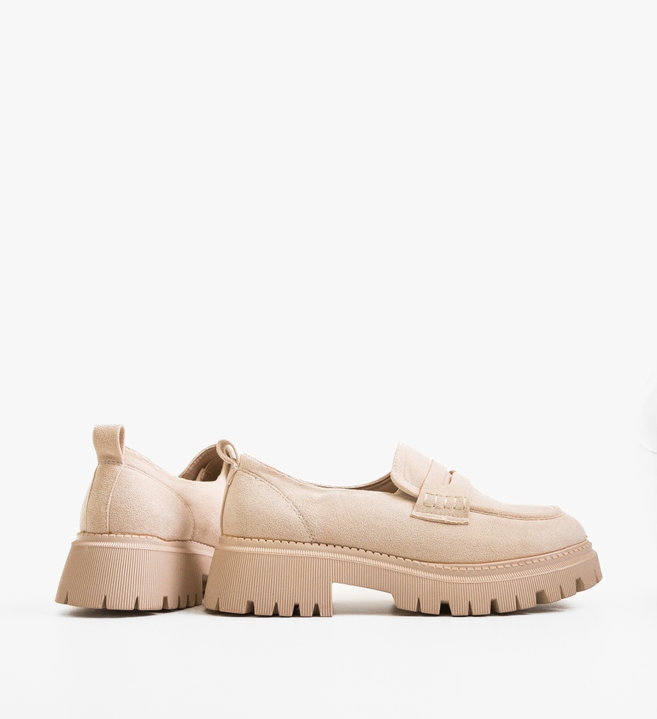 Pantofi Casual Dama Laje Bej - Confort & Stil - imagine 4