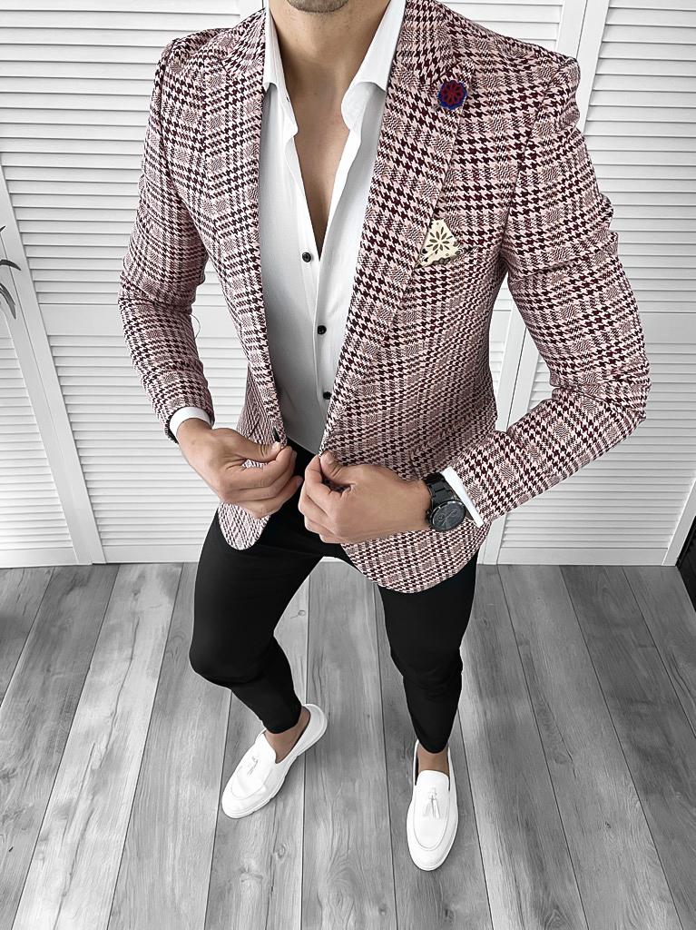 Sacou Barbati Slim Fit Elegant pentru Evenimente