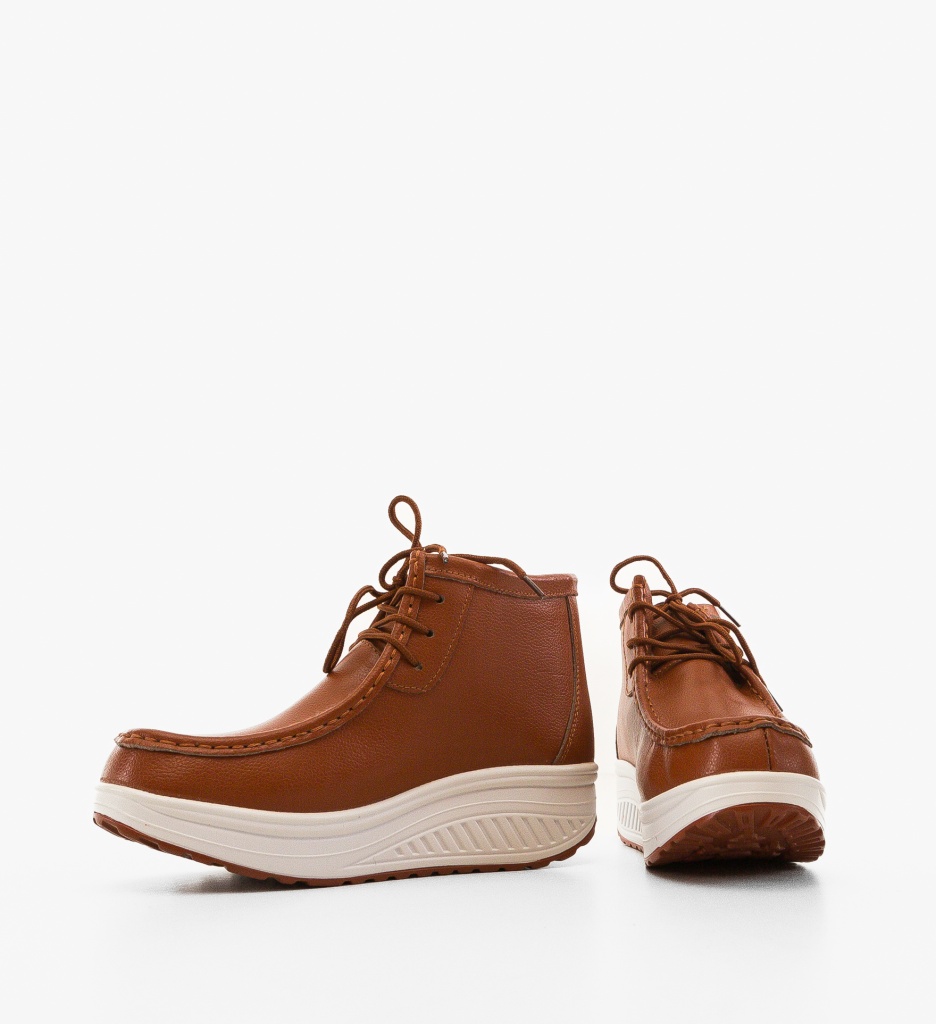 Pantofi Vinto Camel - Confort Zilnic Garantat - imagine 5