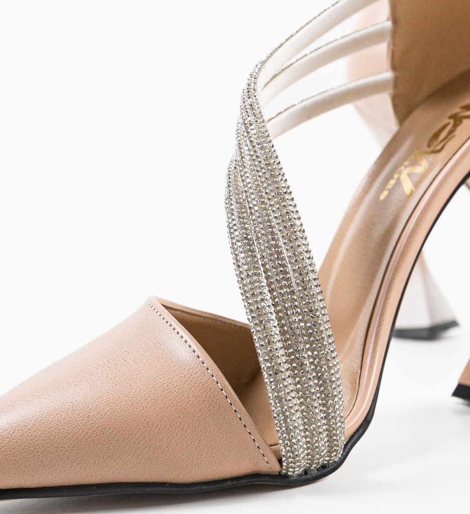 Pantofi Egeptam Nude - Eleganță și Stil - imagine 7