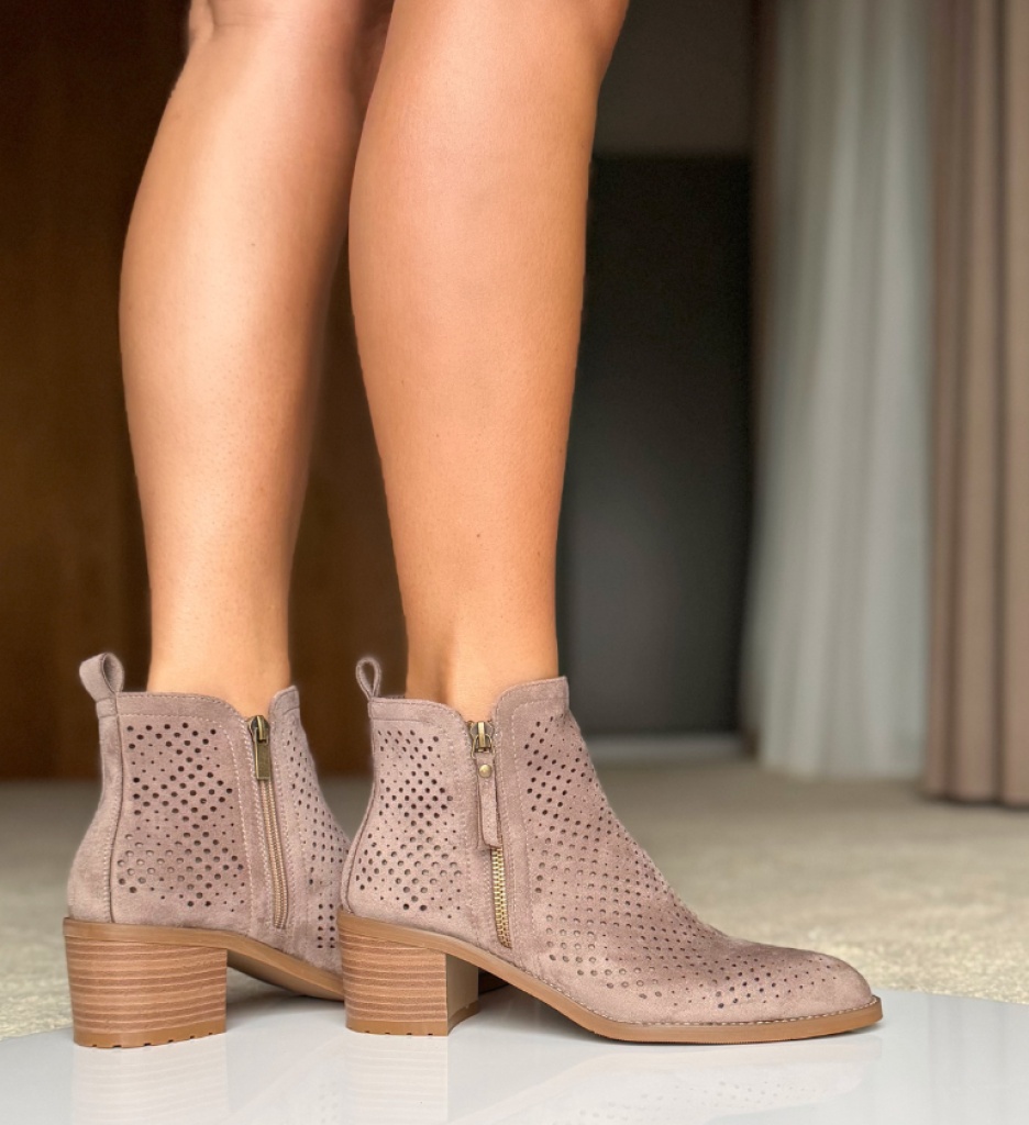 Botine Dama Kaminar Gri - Eleganță și Confort