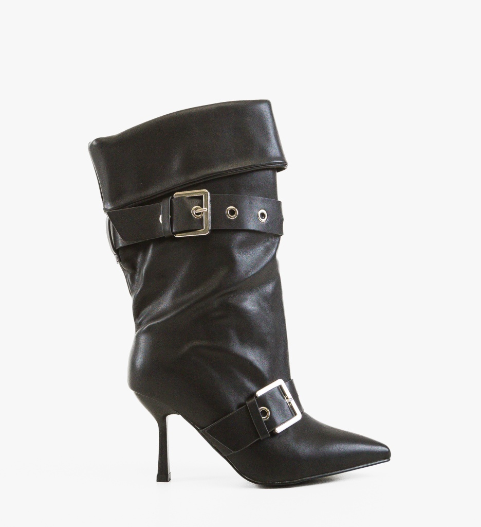 Botine Dede Negre Depurtat - Eleganță Urbană - imagine 6