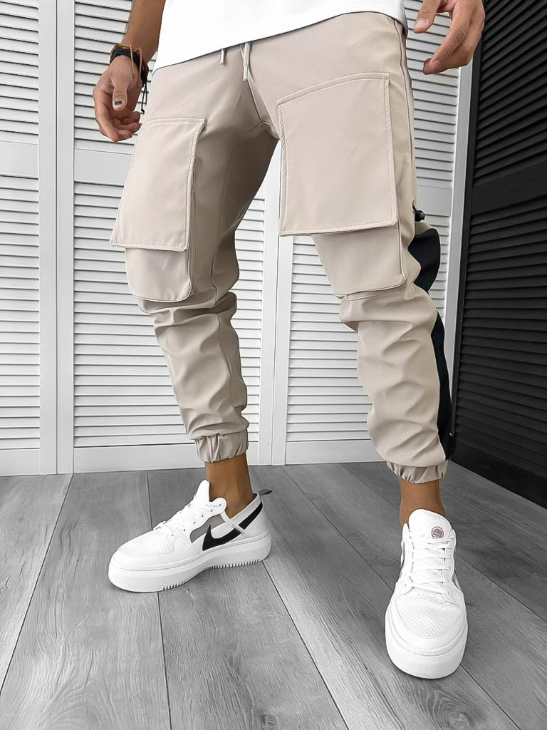 Pantaloni Trening Cargo Conici | Stil & Confort