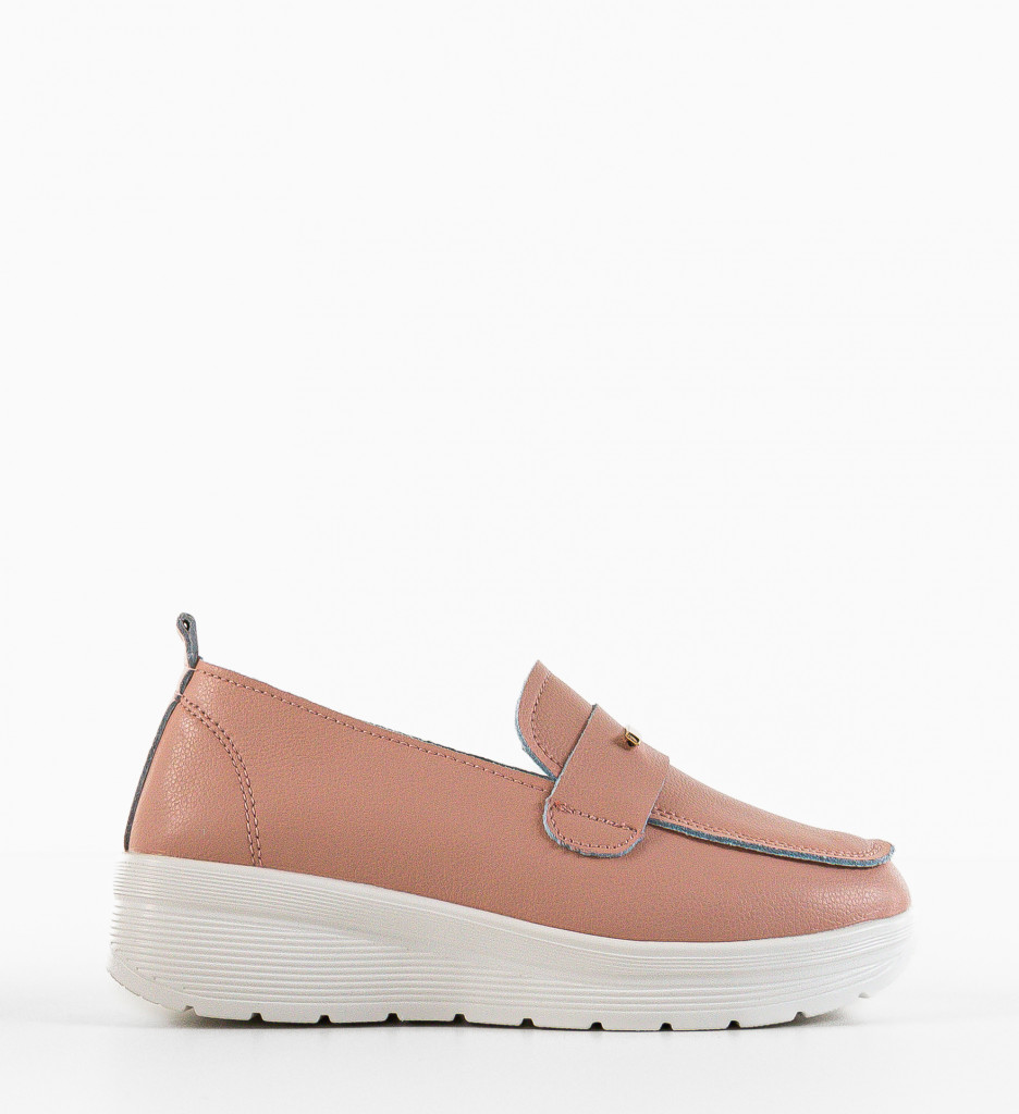 Pantofi Casual Vefra Roz - Confort și Stil - imagine 5