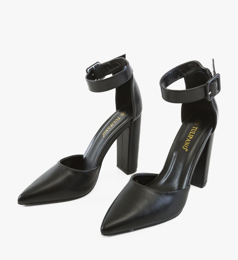 Pantofi Stiletto Kekere Negri | Eleganță și Stil - imagine 5