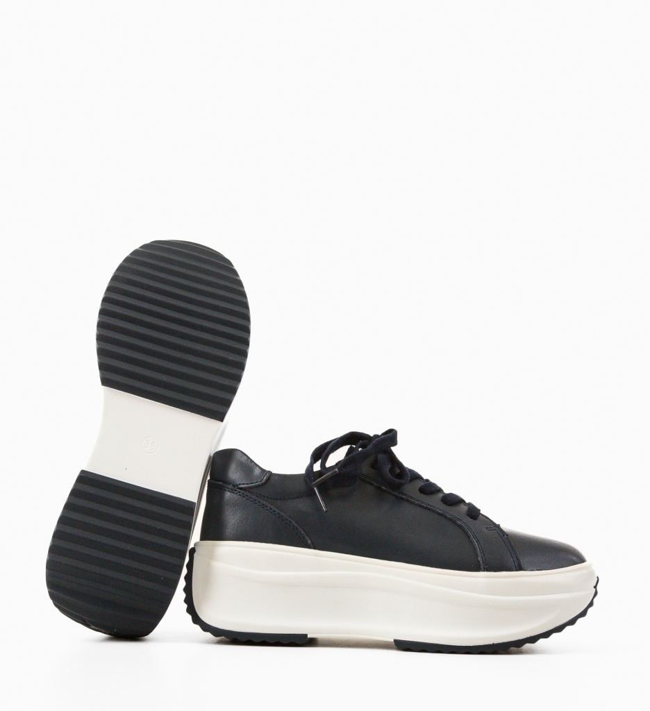 Pantofi Casual Yrna Bleumarin | Stil & Confort - imagine 7