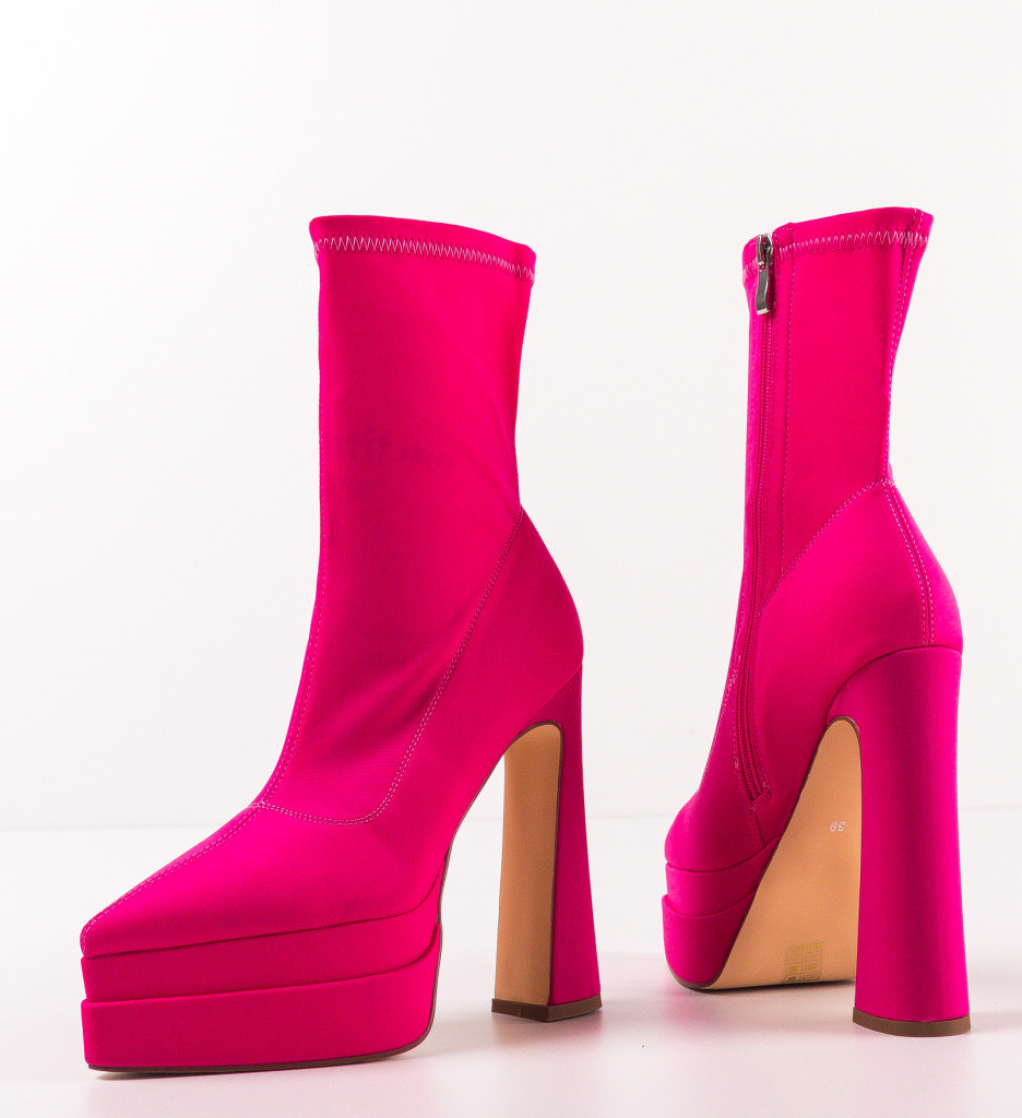 Botine Dama Grab Roz | Stil și Confort - imagine 8