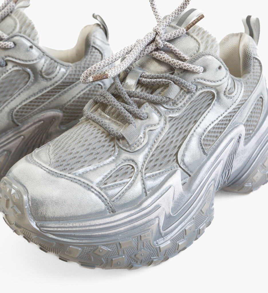 Sneakers Kannka Gri - Confort și Stil Sport - imagine 7