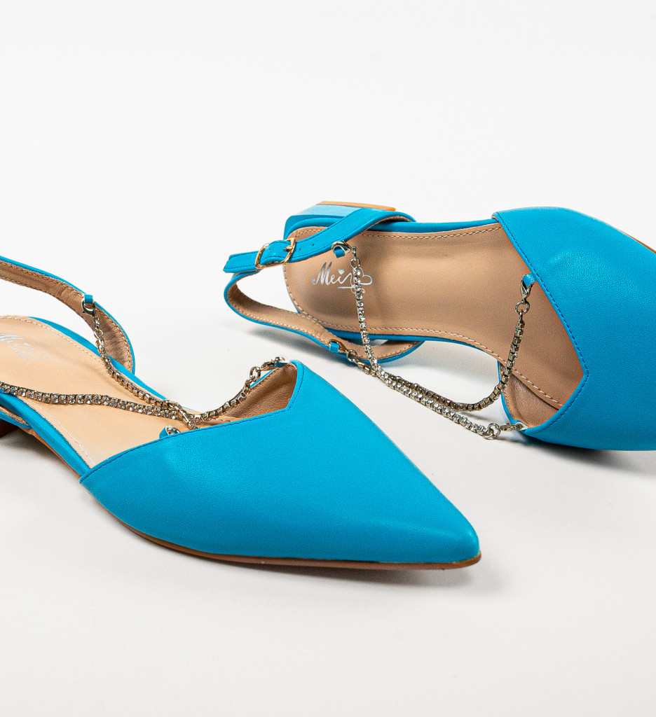 Balerini Dama Zaharia Albastri | Confort Casual - imagine 7