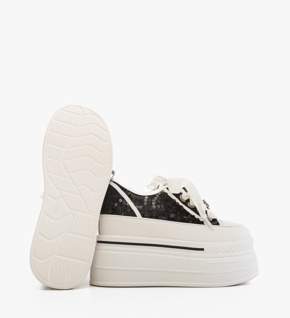 Sneakers Dama Onba Negri | Stil Urban, Confort Maxim - imagine 6