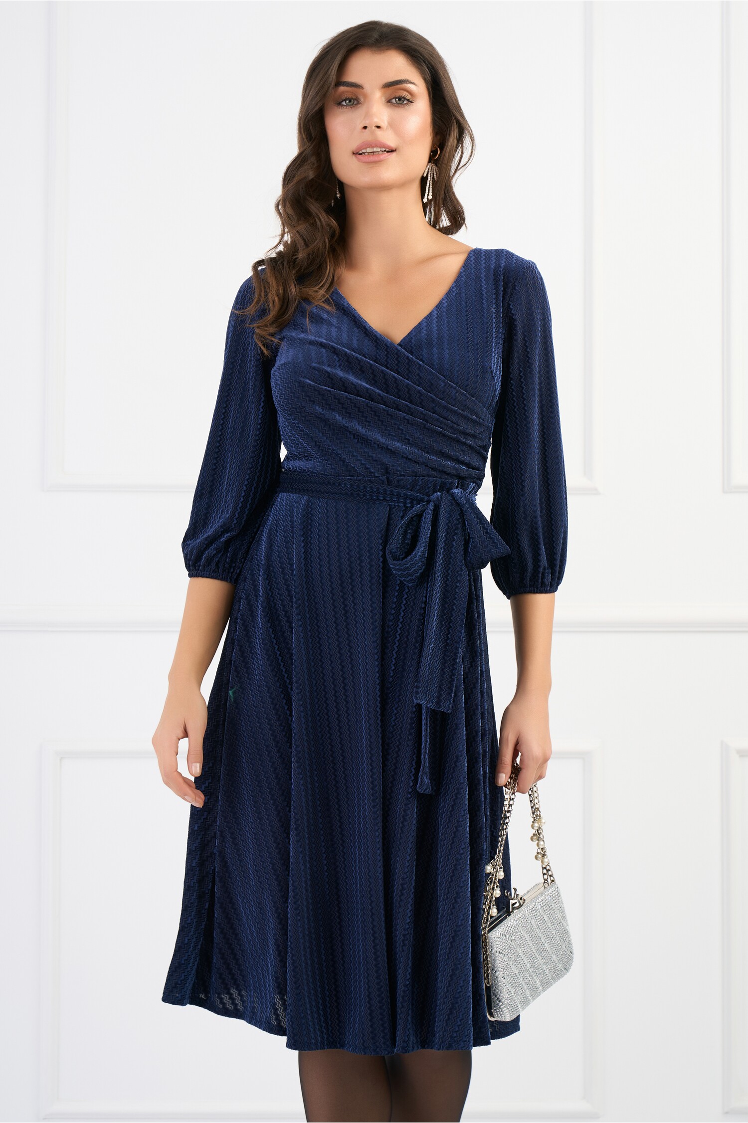 Rochie Catifea Eleganta Ella Collection