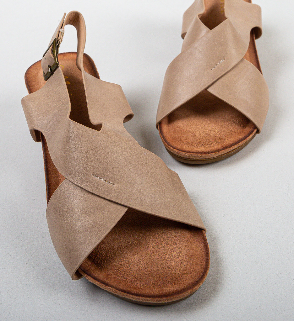 Platforme Dagol Bej | Sandale Elegante si Comode - imagine 6