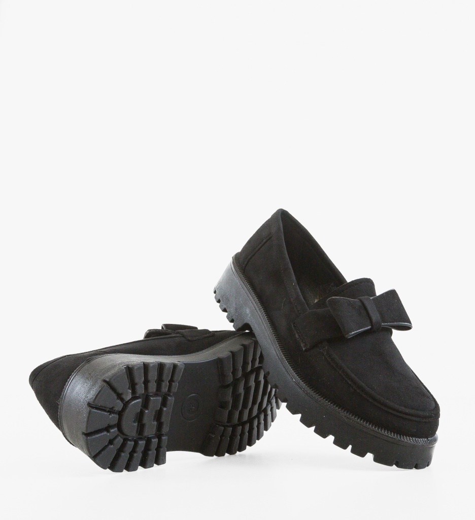 Pantofi Casual Dama Tyrewn Negri | Confort & Stil - imagine 5
