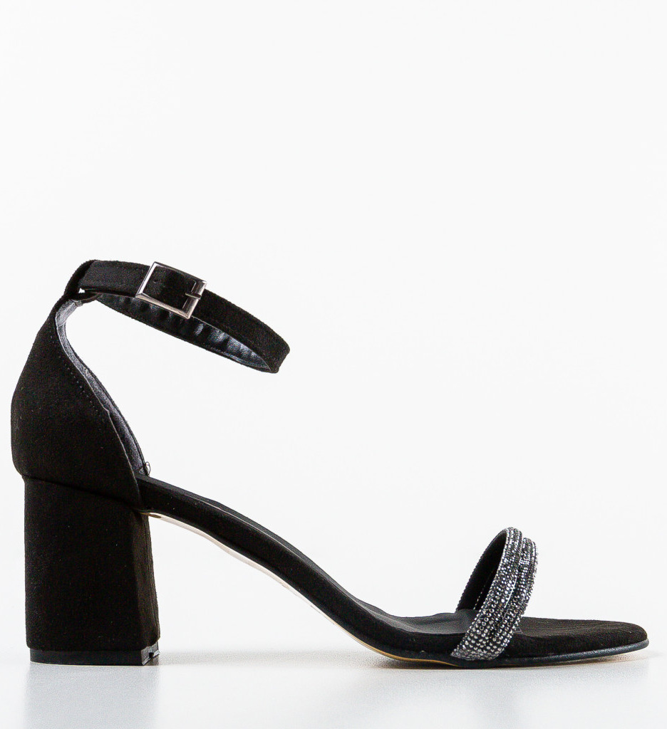 Sandale Toc Gudy Negre - Stil și Confort - imagine 4