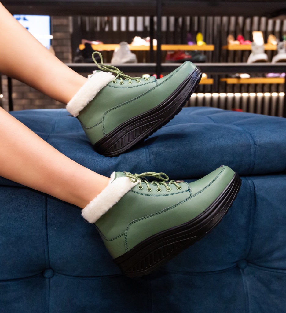 Pantofi Casual Blind Verzi - Stil și Confort