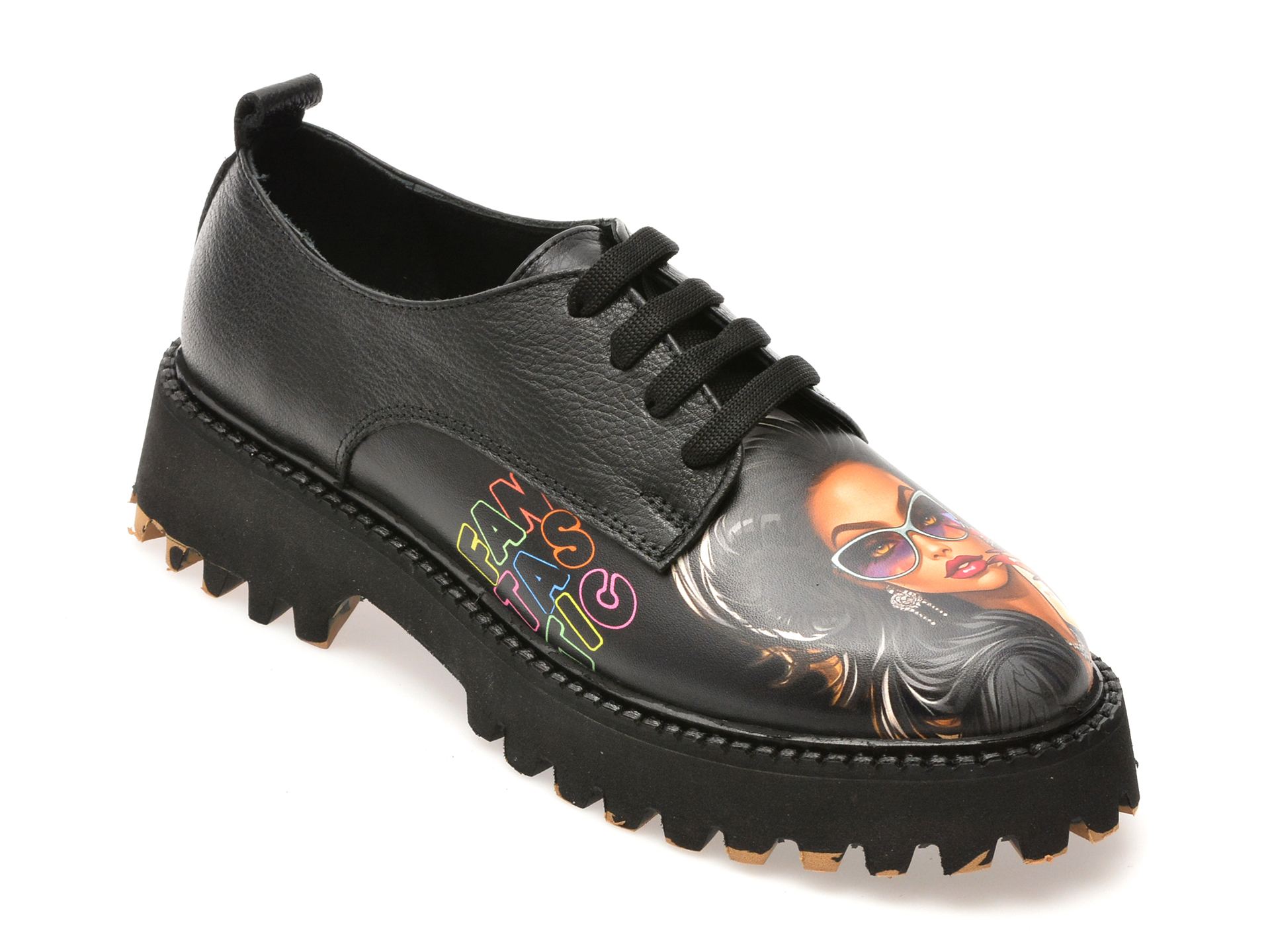 Pantofi GRYXX Negri din Piele - Eleganță și Confort