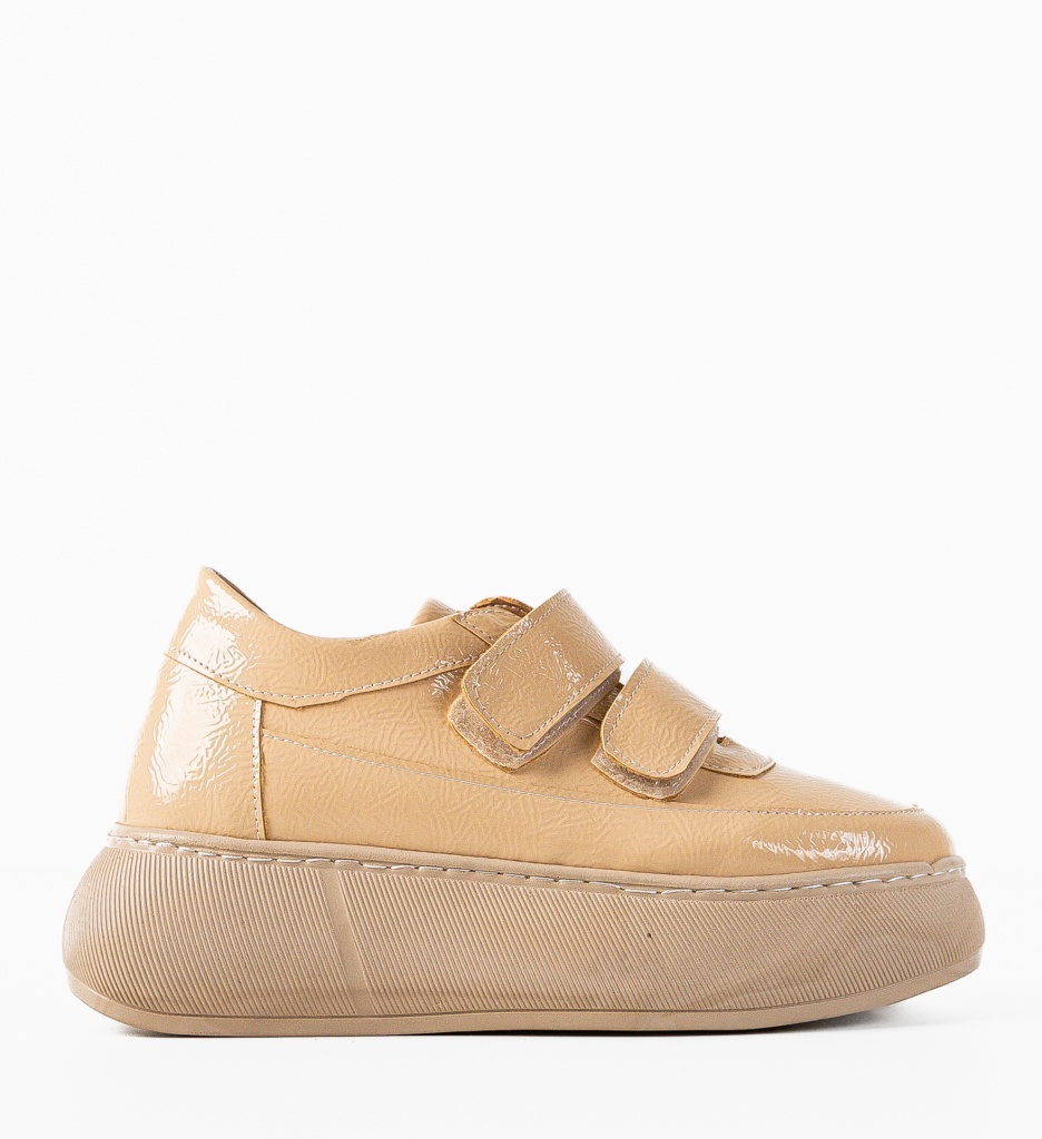 Pantofi Casual Mernera Bej - Confort și Stil - imagine 4