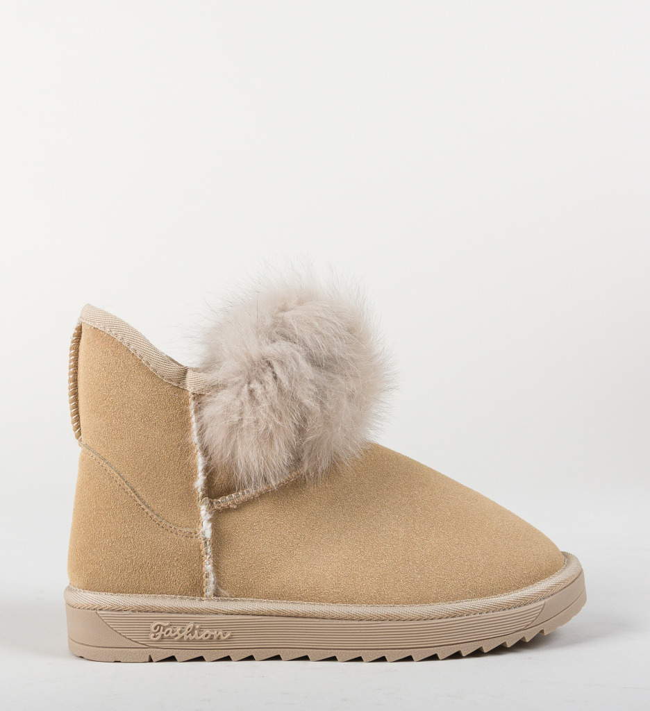 Cizme Tip Ug Rojas Bej | Confort și Stil - imagine 7