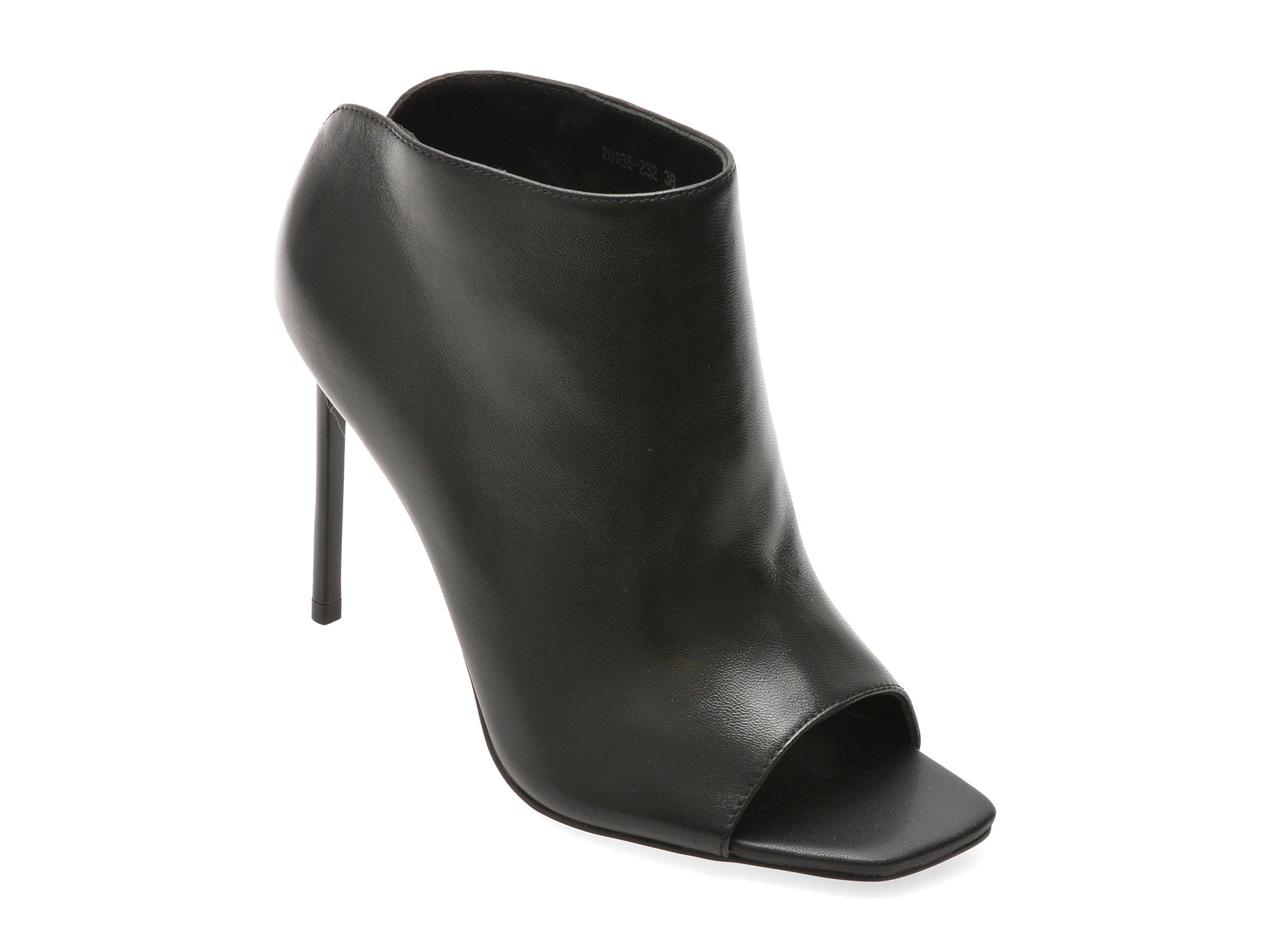 Pantofi Epica Premium Negri din Piele Naturală