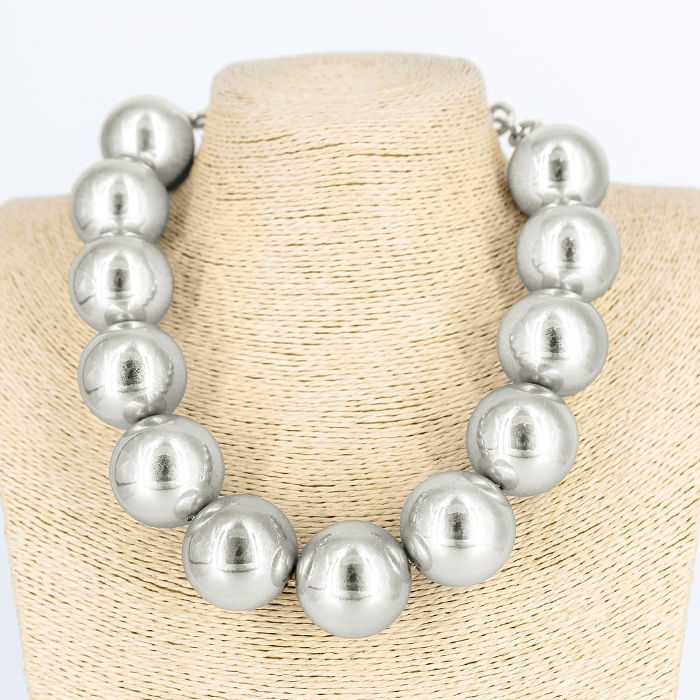 Colier Retro Bile Argintii Shopika | Stil Unic