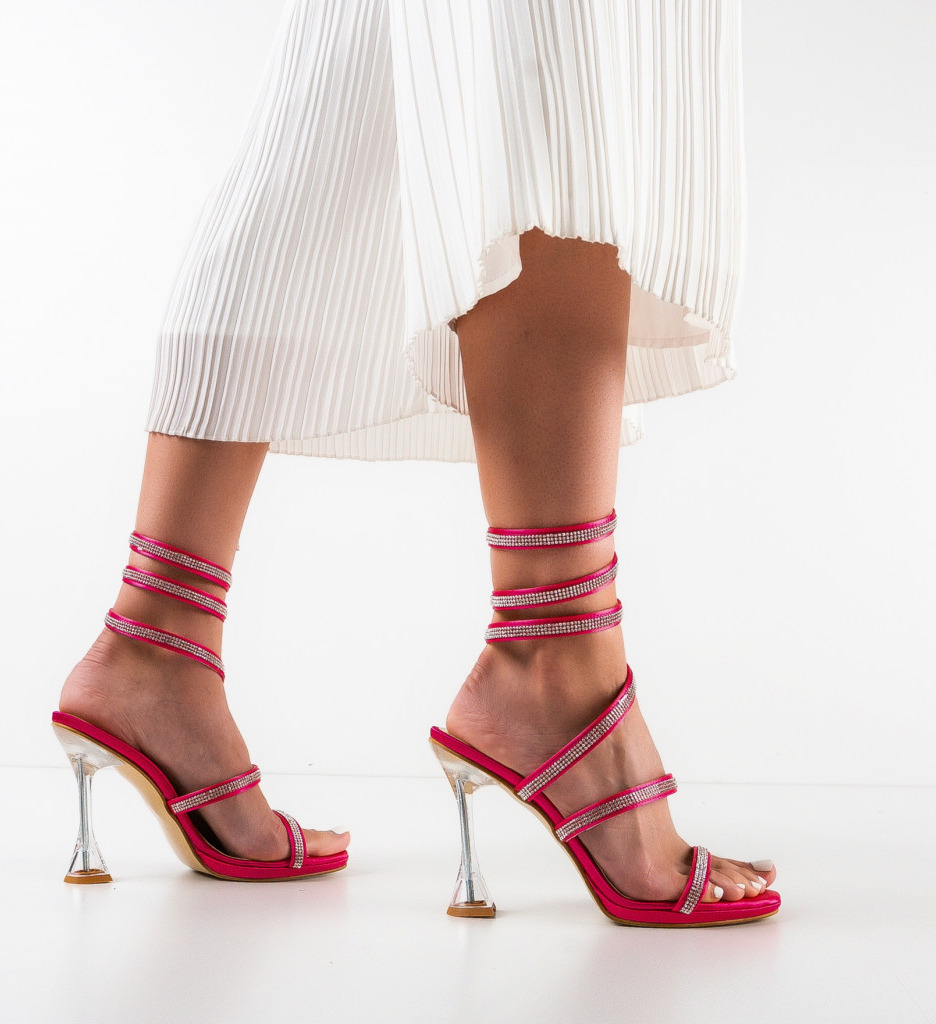 Sandale Sorma Fuchsia - Eleganță și Stil - imagine 3